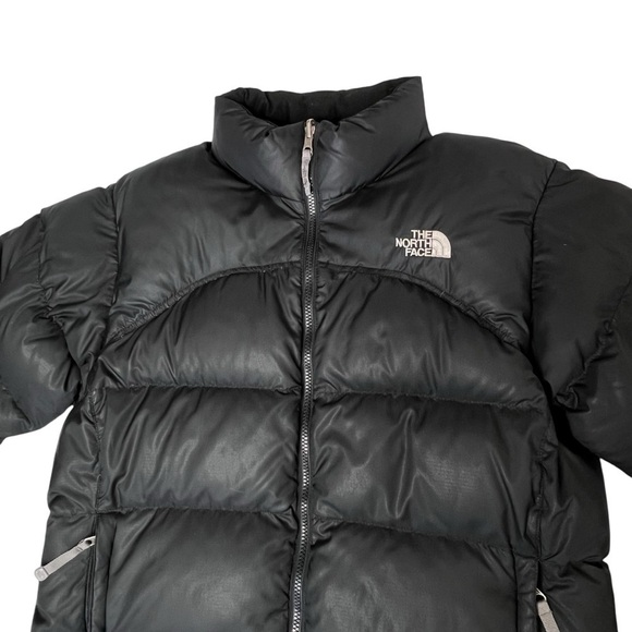 THE NORTH FACE Retro 1996 Black Nuptse 700 Down Puffer Jacket Coat Women's XL - Picture 7 of 16